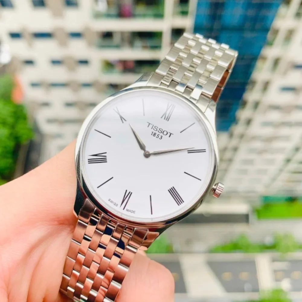 Men's Tissot Classic Silver Watch! NEW